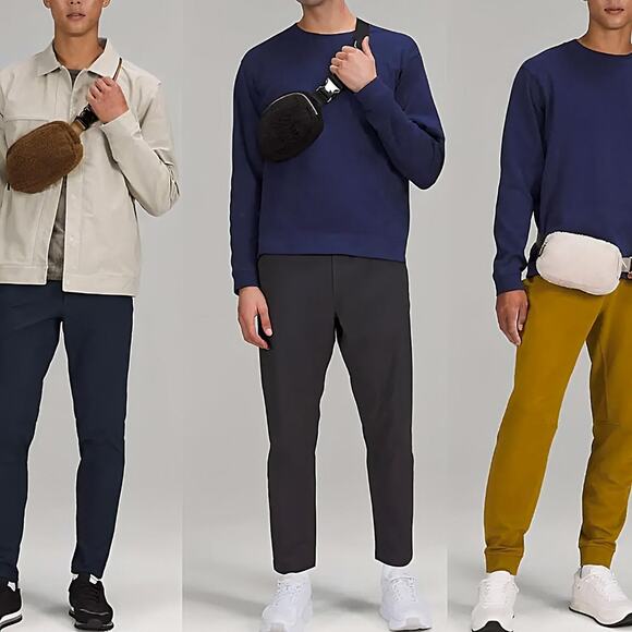 New Everyday Black Fuzzy Sherpa Standard Size Fanny Pack / Waist Pack - Picture 5 of 8